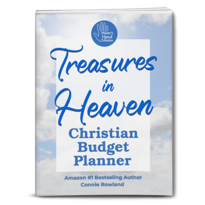 Treasures in Heaven Collection - Christian Money Devotional, Budget Planner & Bible Verse Cards