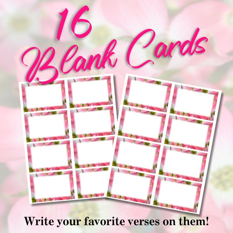 In Perfect Peace Printable Bible Verse Cards