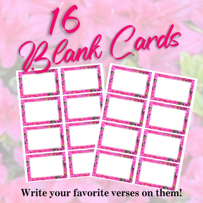 Joy of the Lord Printable Bible Verse Cards