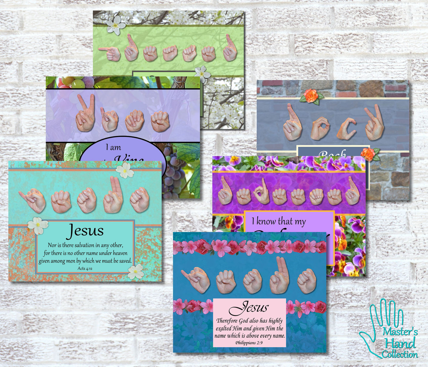 Names of Jesus Printable Bible Verse Art Collection