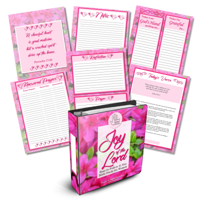Bible study workbook for women