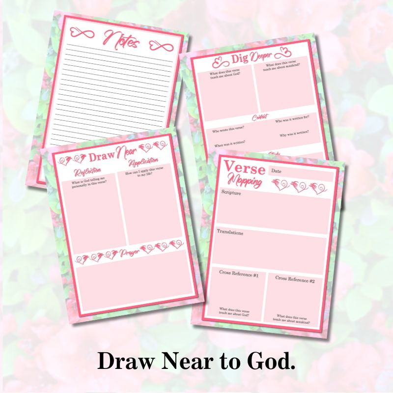 Bible verse mapping journal