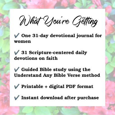 Live By Faith Devotional for Women