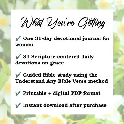 Saved By Grace Devotional for Women