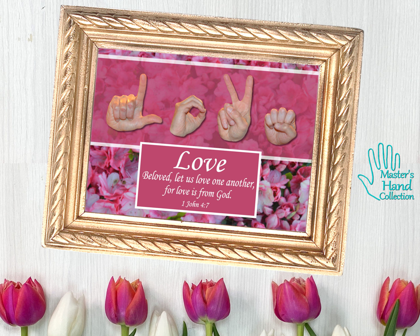 Love One Another Printable Bible Verse Wall Art