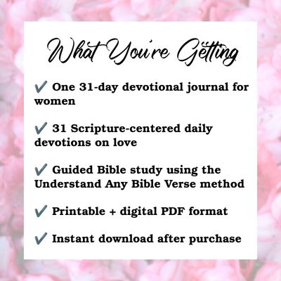 Love One Another Devotional for Women