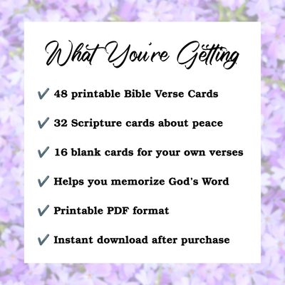 God of Hope Printable Bible Verse Cards
