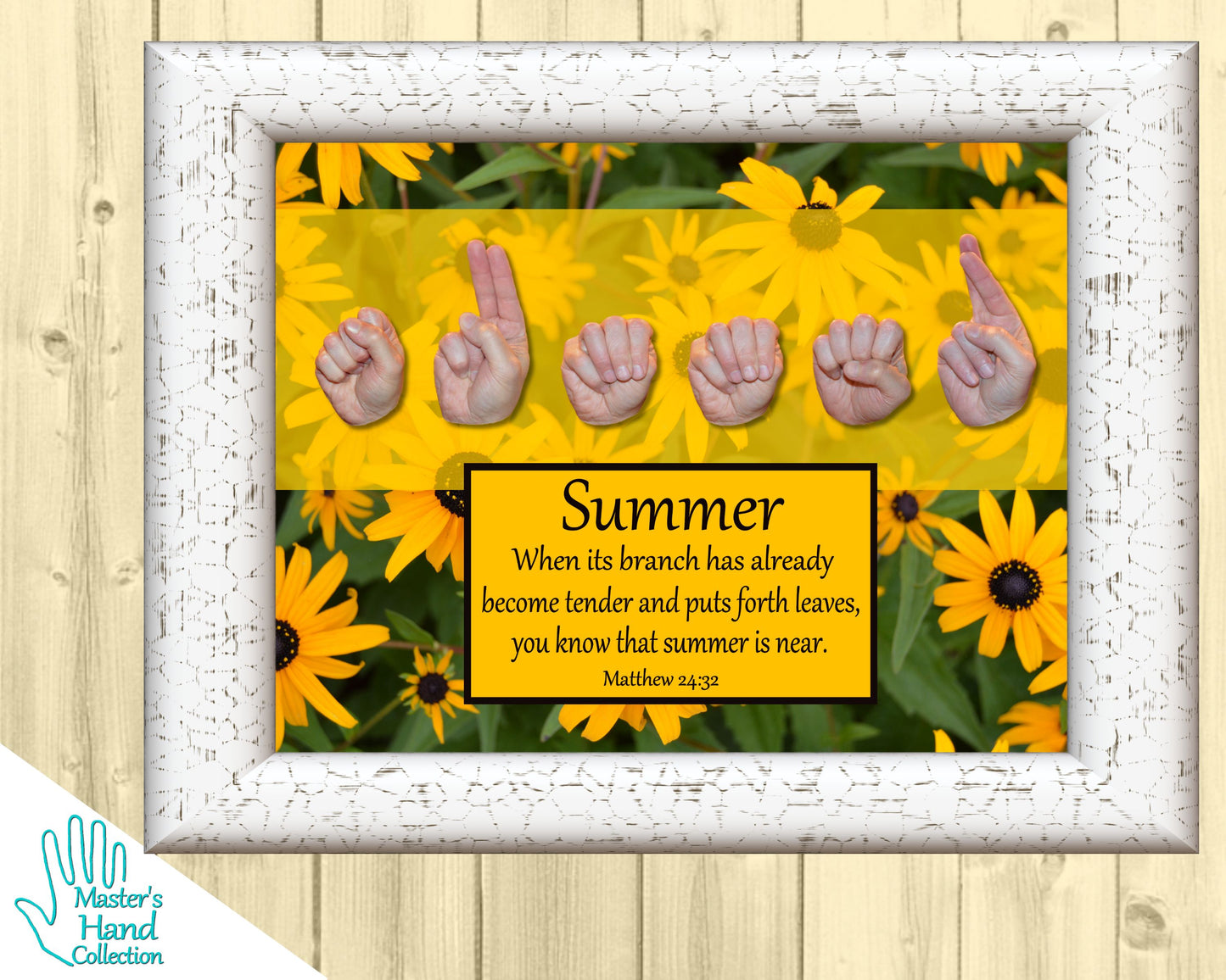 Summer Printable Bible Verse Wall Art