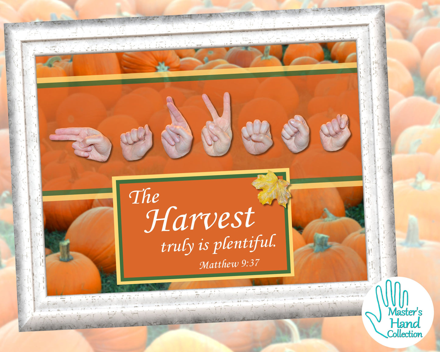 Harvest Printable Bible Verse Wall Art