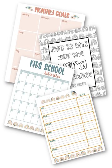 printable Christian planner pages